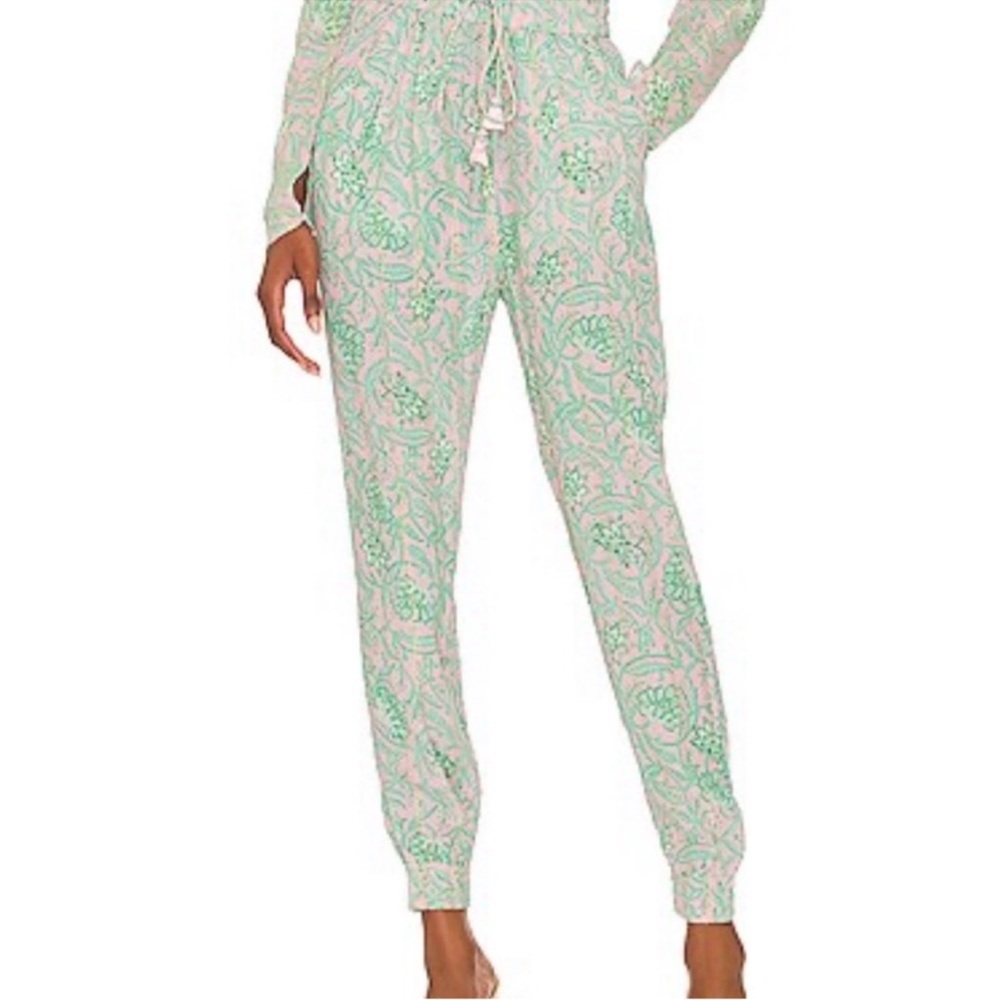 HEMANT & NANDITA Green Jogger Pants S - Picture 2 of 10